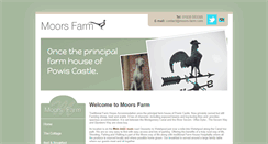 Desktop Screenshot of moors-farm.com