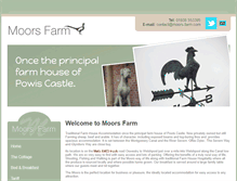 Tablet Screenshot of moors-farm.com